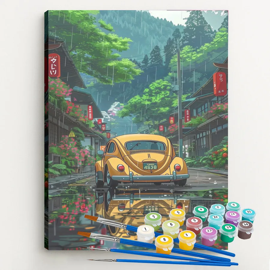 Fusca Amarelo